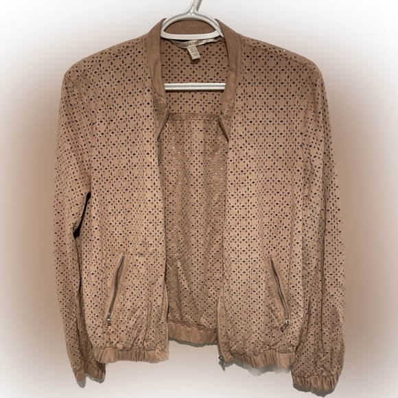 Zara - Pink Bomber Jacket - Picture 1 of 4